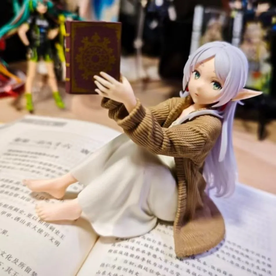 Freiren Anime Collectible: Reading Action PVC Figure Statue Gift
