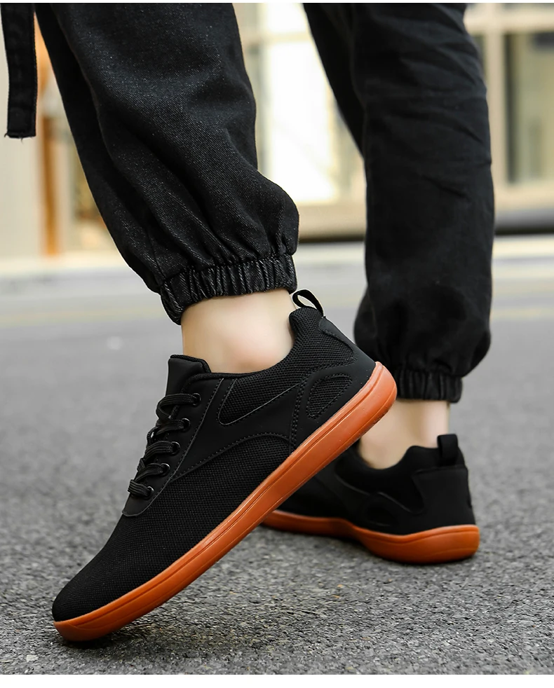 Minimalist Barefoot Walking Shoes For Men With Wide Toe Box_voghion.com