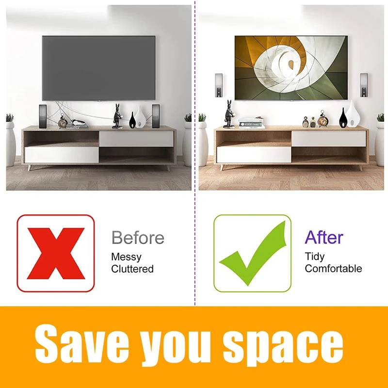Фото 4X стальные черные настенные кронштейны для замены для Omnijewel Lifestyle 650 и объемных динамиков 700 №2