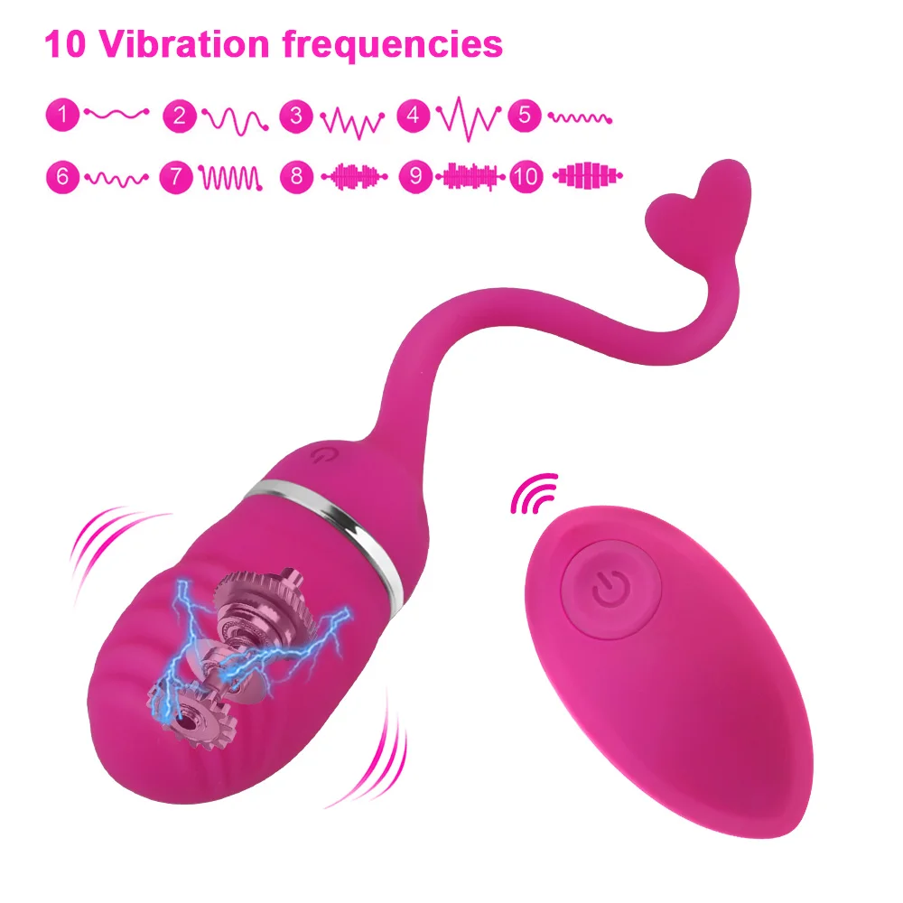 Remote Control Vibrators Vibration Massager Egg Vibrator Womens Sex Bullet Toy Vibrating Vagina Massager Womens Personal