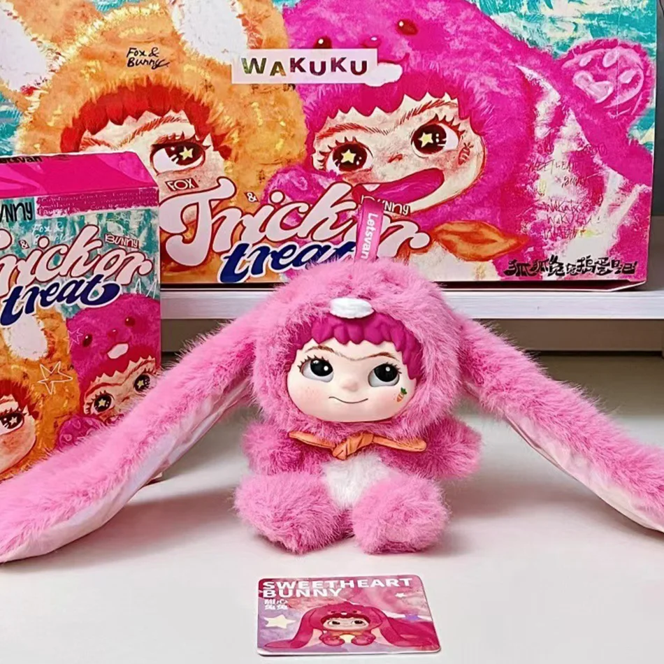 Wakuku V2 Fox & Bunny Trick Or Treat Series Vinyl Doll Blind Box