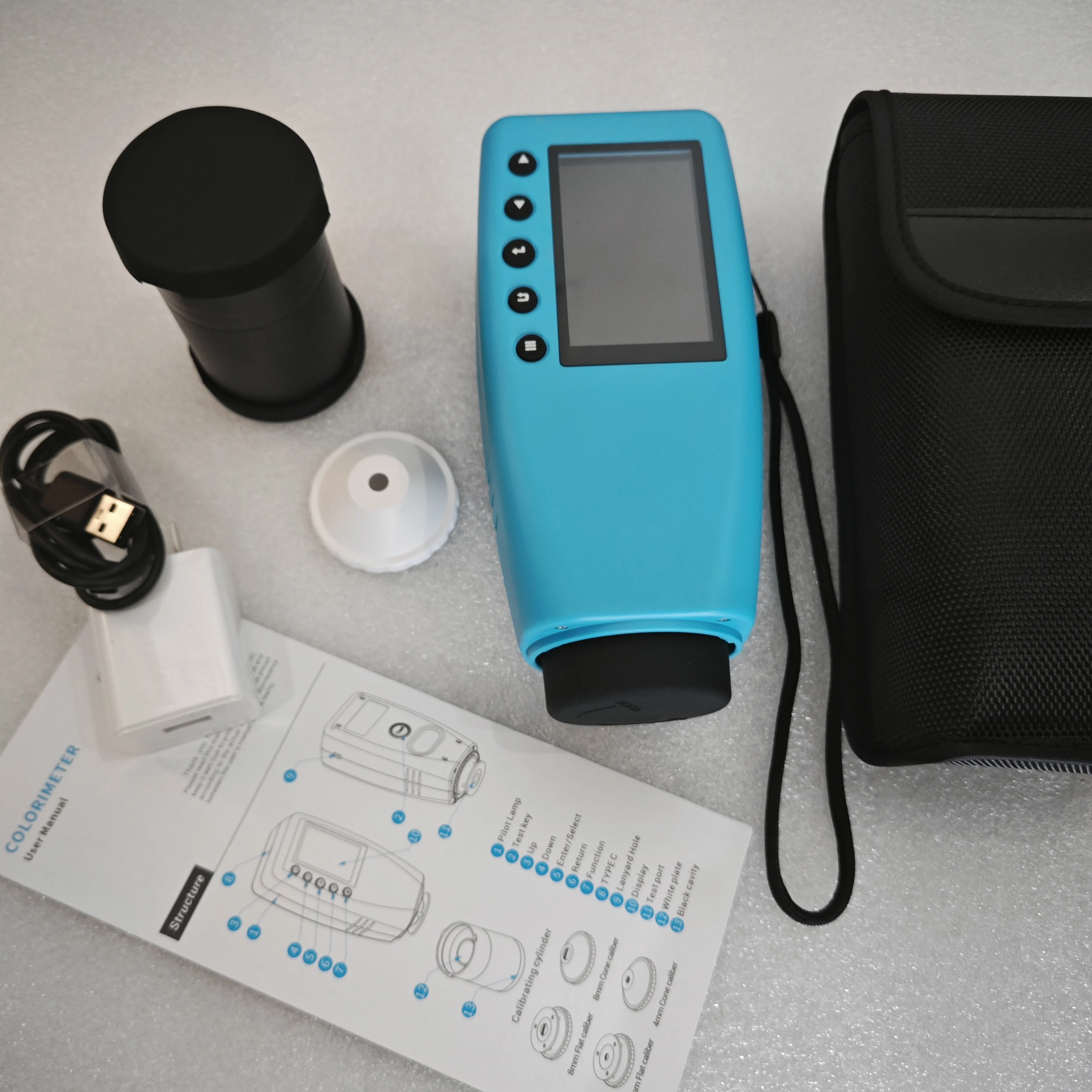 Colorimetro Portatile WR10QC | Apertura 4mm | Per Controllo Qualità Colore - Foto 2