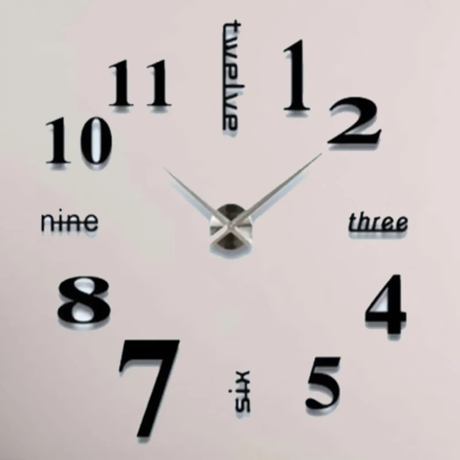 DIY Clock Movement Minute Hands , hour Hand Long Shaft Wall Clock Replacement Parts for Kitchen Office Bedroom Classroom