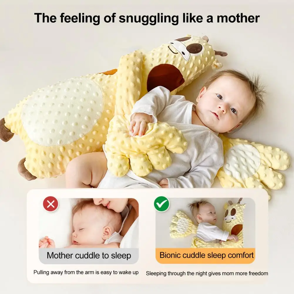 Baby Patter For Sleep 23in Baby Startle Prevention Sleep Aid Companion Automatic Palm Patting Sleeping Pillow Soothing Toy 2