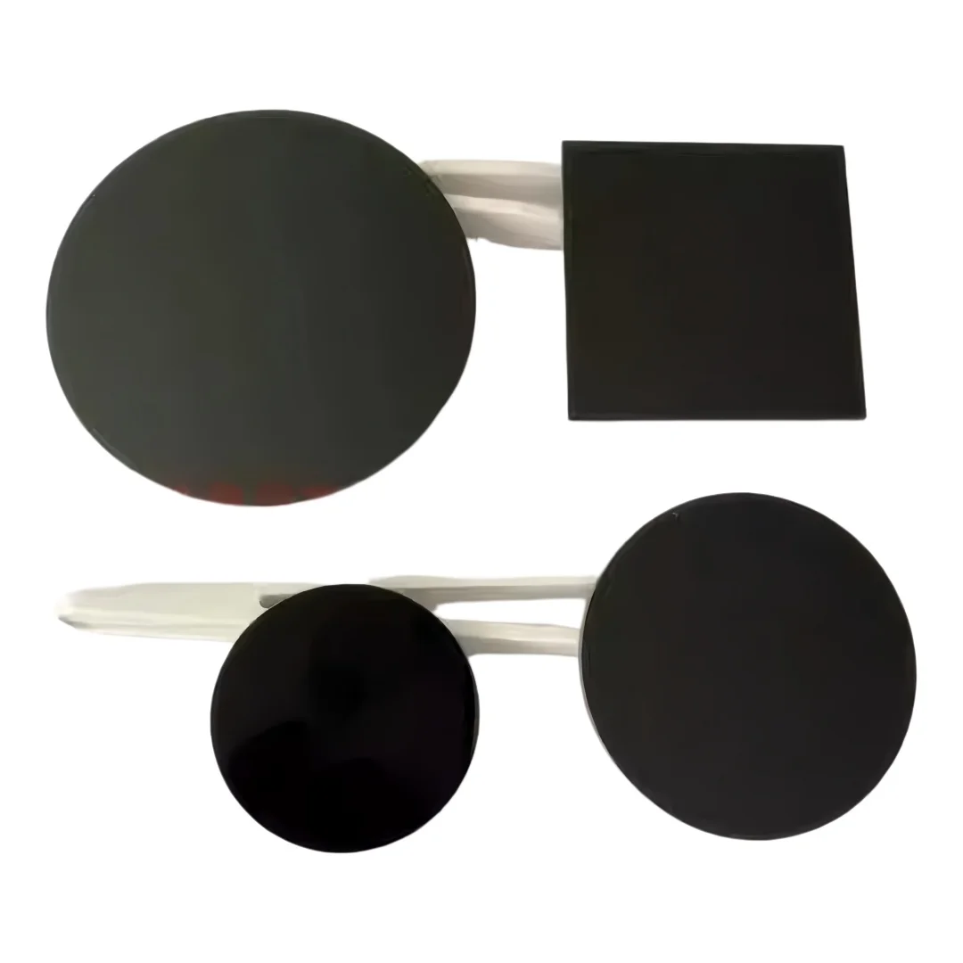 IR 패스 필터 검정색 광학 유리 5.95-90mm 야간 투시경 적외선 카메라 사진 촬영용 가시광선 차단 렌즈 RG800