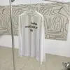 Niche Designer Ac Retro Old Letters 1996 Printed Loose Long-sleeved T-shirt 24 Spring Summer New Men and Women of The Same Style 4