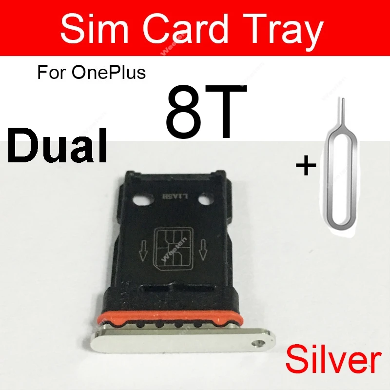 Bandeja Dual SIM De Repuesto Para OnePlus 10 Pro | Incluye Junta De Goma Y Pin De Extracción