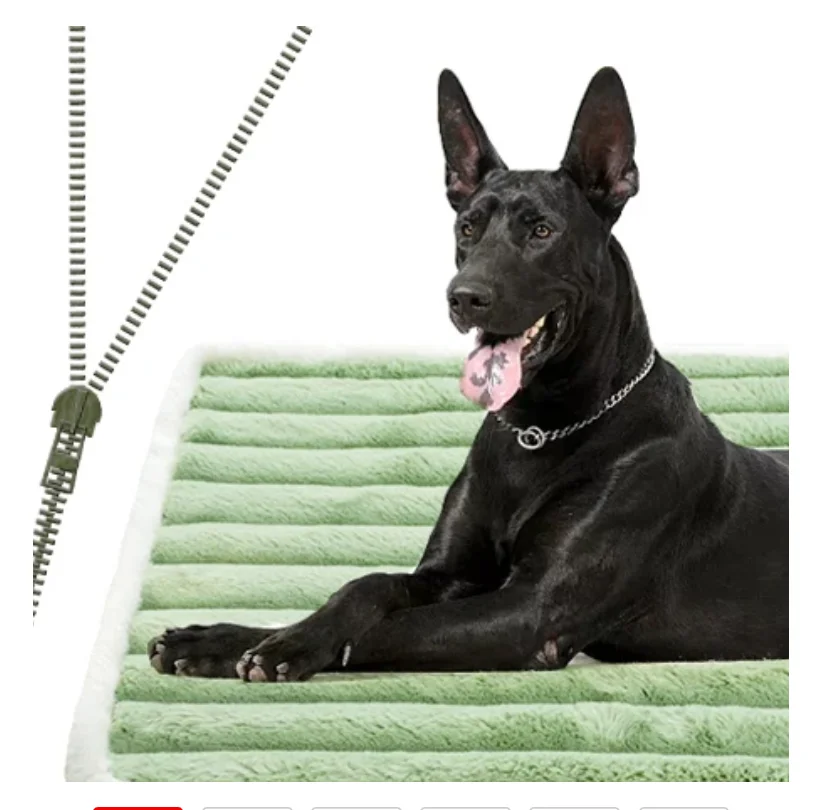 Dog Bed Filling Egg Crate Foam Rectangle Sofa Cushion For Large Dogs