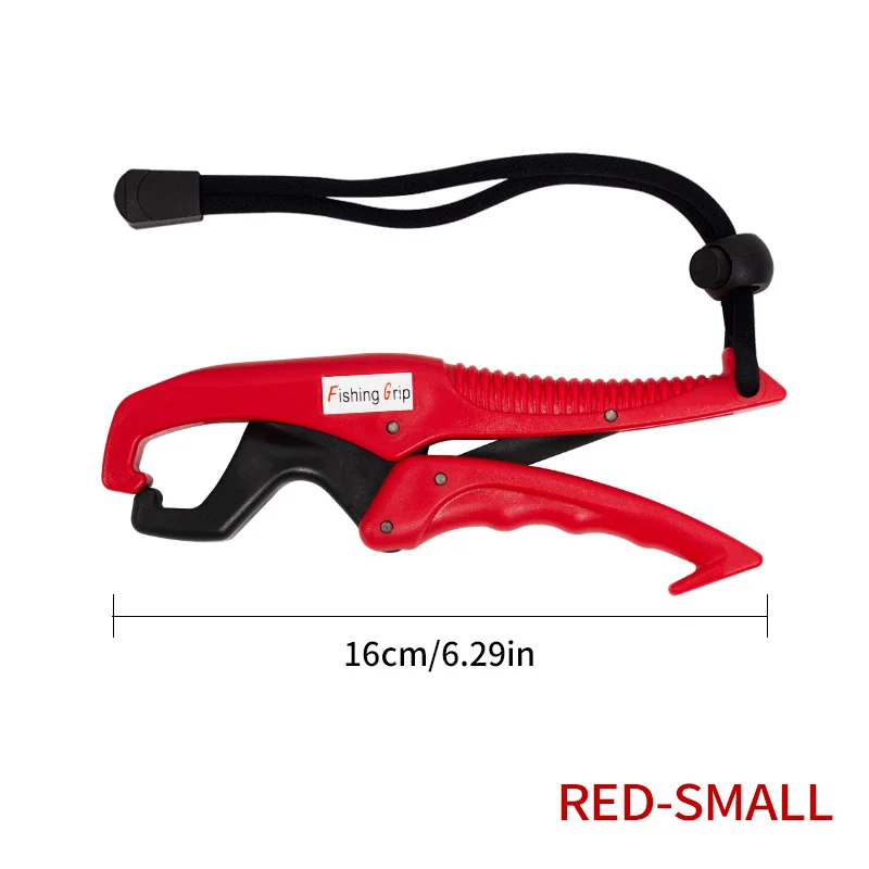 ShareShark Fish Lip Gripper – Durable White Plastic with Adjustable Rope