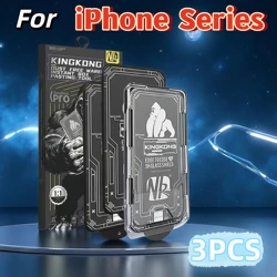 Ultimate 3 - Pack Tempered Glass Screen Protector with 9H Hardness - Anti Peeping
