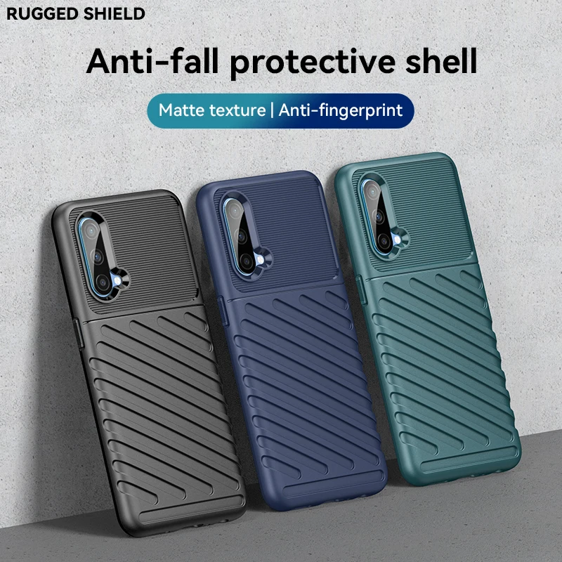 Luxury Case Cover Shockproof Silicone Phone Case For OnePlus Nord CE 5G — view 2
