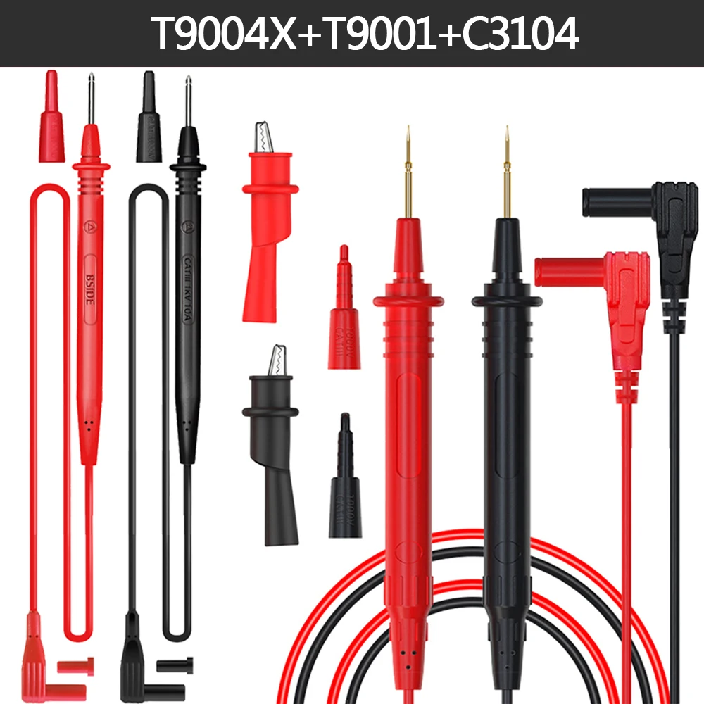 Ultra-Sharp Multimeter Probe Test Leads Alligator Clip Wire High Quality Insulat