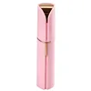 Solid Color Mini Lipstick Electric Hair Remover Eyebrow Trimmer Portable Small Facial Hair Removal Device For Women 5
