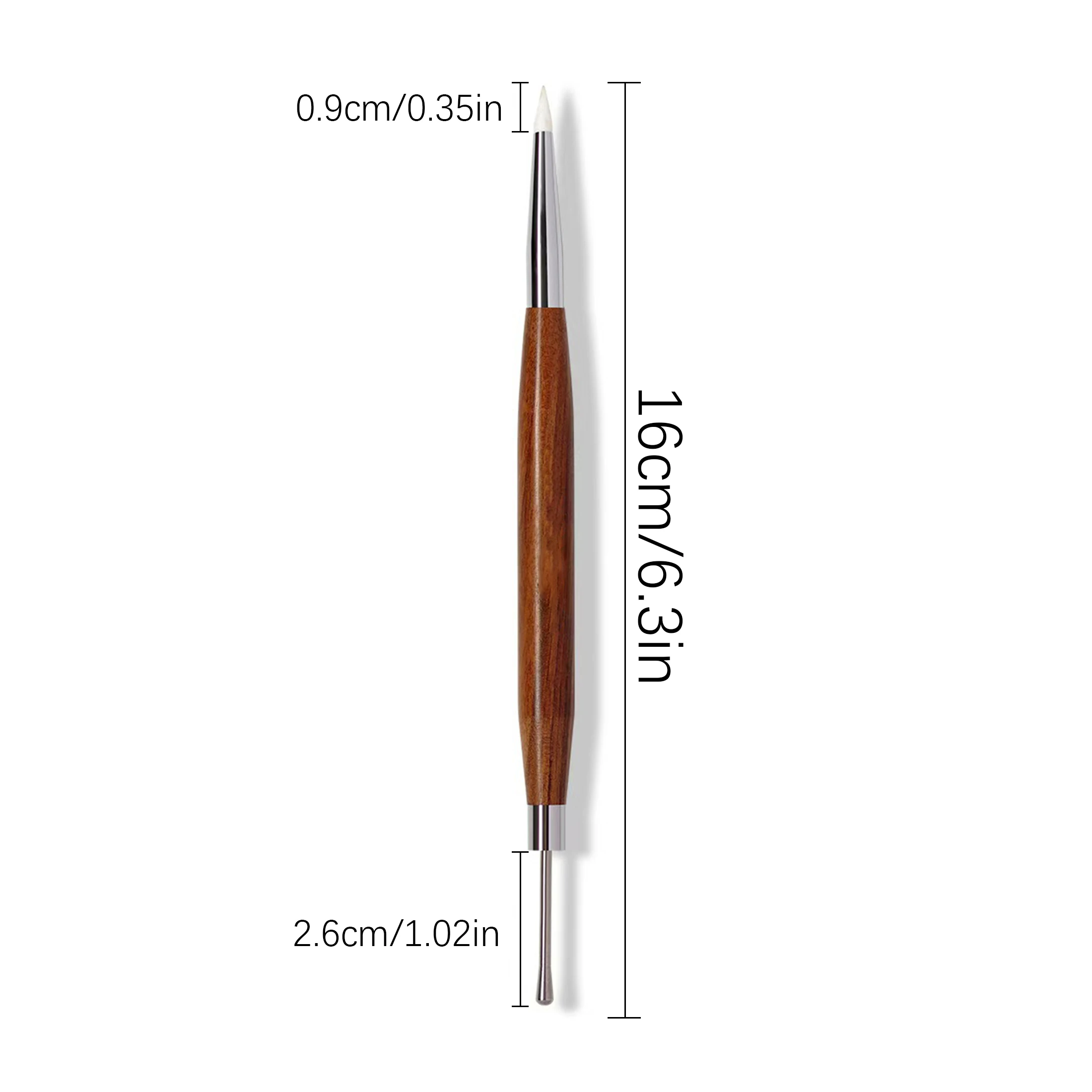 1Pc Double Head Nail Gel Pen Manicure Tip Extension Acrylic Builder Accessory Rod Tool Nail Art Brush Spatula Poly nail art pen nail art brush nail art tools