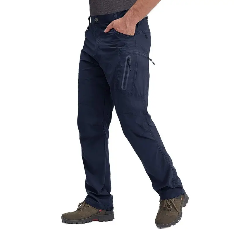 Men's Cargo Pants Summer Lightweight Hiking Pants Quick Dry Waterproof Outdoor Fishing Trekking Trousers hiking pants