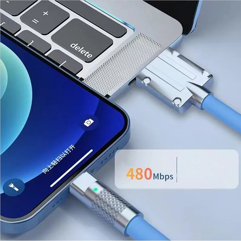 10pcs 6A USB Type C Micro Cable Mobile Phone Fast Charging Data Cord