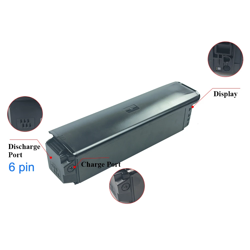 Integrated Lithium ION Ebike Battery 48V 17.5Ah Battery 840Wh for Urbanbiker Dakota PLUS / FE Electric Bike