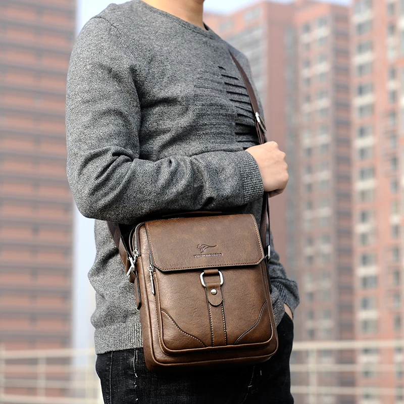 Casual Leather Crossbody Sling Bag Shoulder Bag for Men Luxury Bag Designer  Bag - China Handbags and Bag price