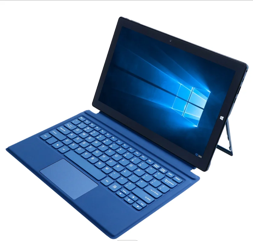 Portable Thin Tablette 10.1 Inch 6gb Rom 64gb Ram 2 In 1 Laptop Metal Windows 11 Tablet Pc With Keyboard