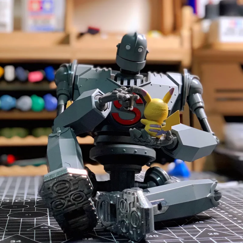 30Cm Original Diamond Select Toys Dst Battle Mode Iron 8 Pollici Retro Action Figure Model Kid Toy Collezione Regalo Di Compleanno