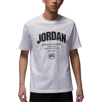 Nike officiel véritable JORDAN hommes décontracté col rond respirant Sport manches courtes FZ1926-100 5