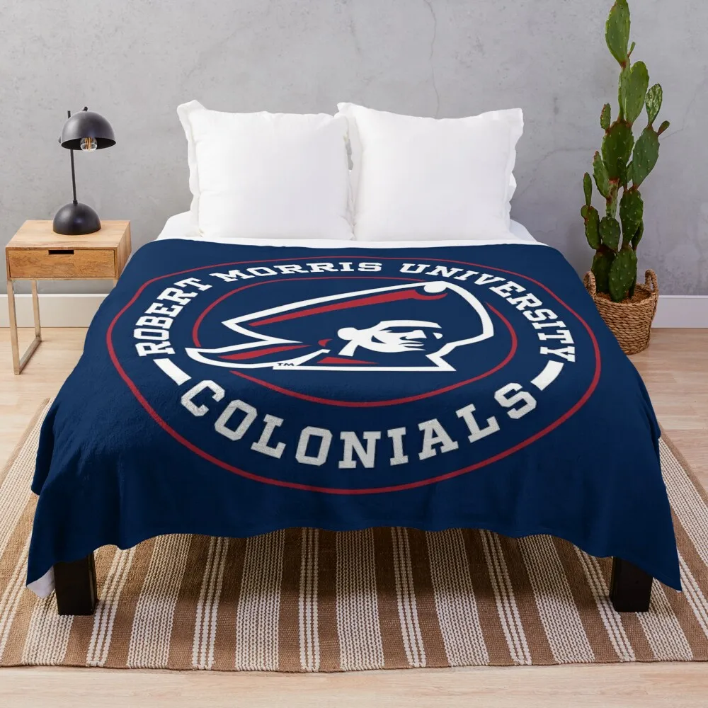 

Robert Morris - Circle Throw Blanket For Sofa Thin Retro Blankets