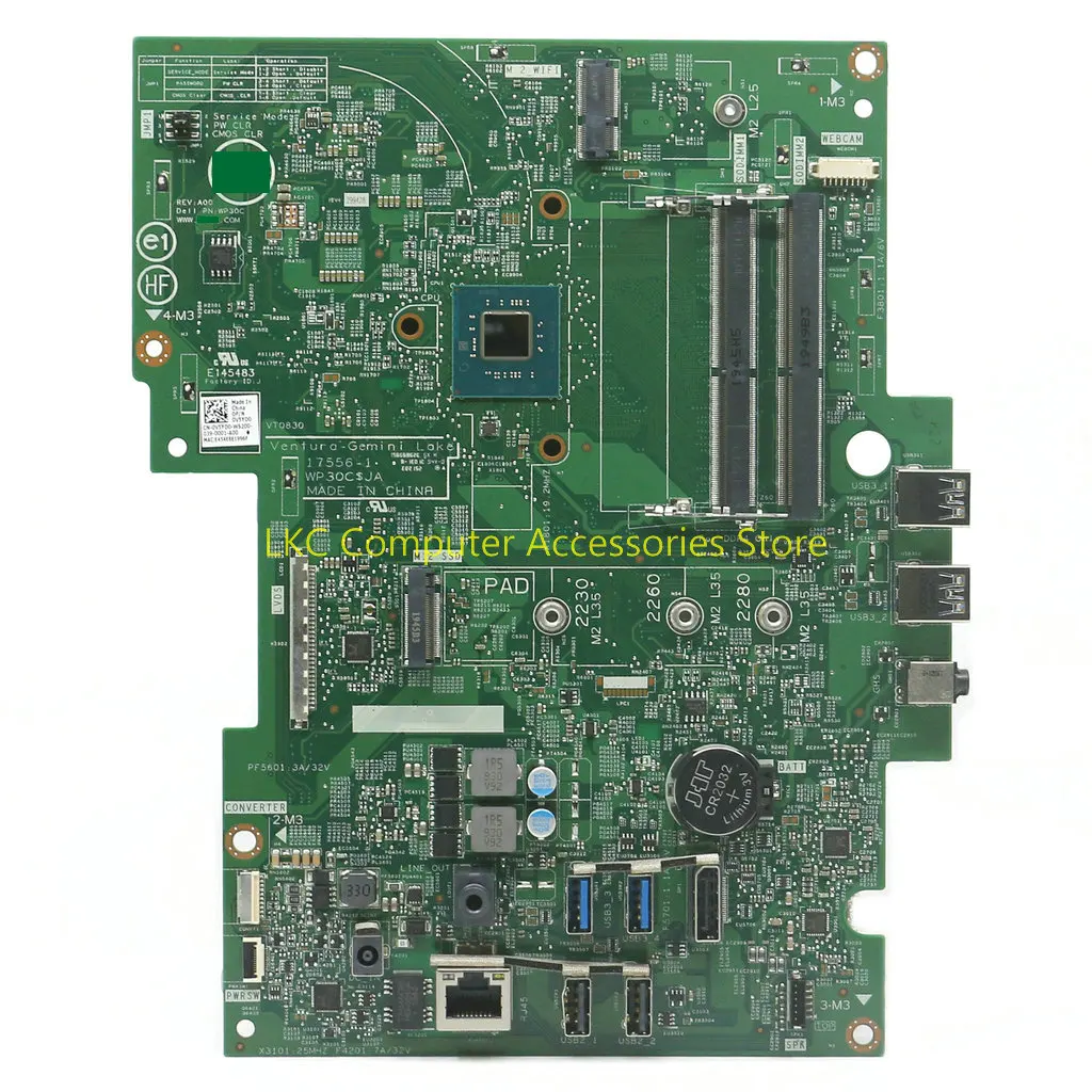 Nuovo Per Dell Wyse 5470 Aio Scheda Madre All-In-One 17556-1 V5Yd0 0V5Yd0 Cn-0V5Yd0 Wp30C Con Cpu J4105 Ddr4 Mb Testato Al 100%