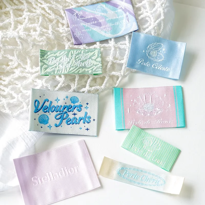 Handmade Sewing Woven Label - DIY Fabric Tags for Crafts, Clothing ...