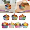 Nail Art Dappen Dish with Lid Glassware Tools Dappen Bowl for Acrylic Liquid Powder Nail Art Care Manicure Care Tools 3