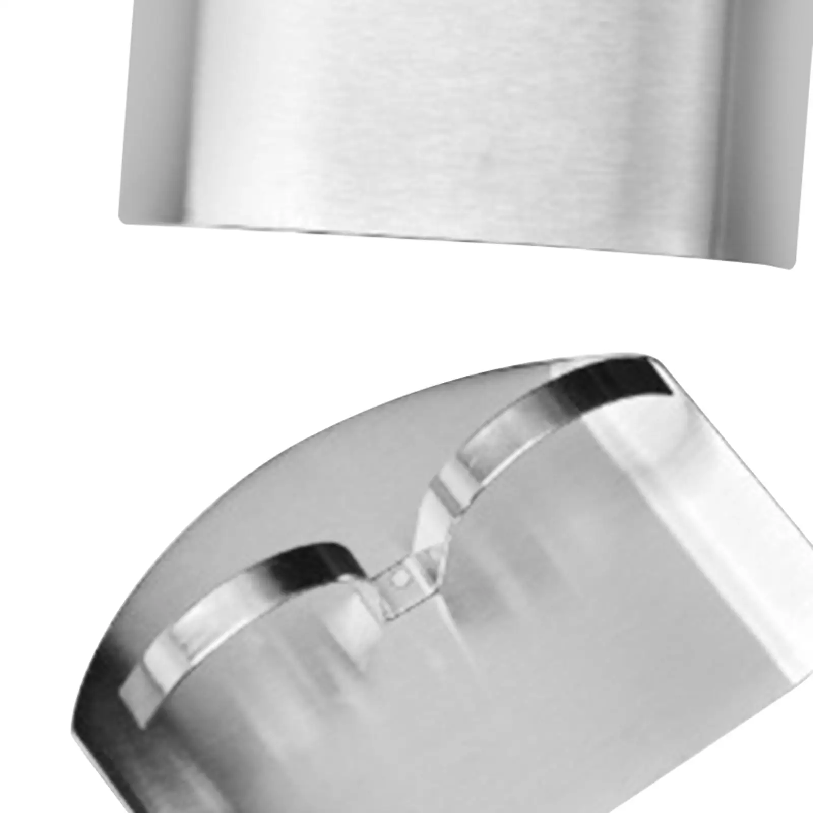 2x Finger Guards for Cutting, Stainless Steel Knife Cutting Finger Protectors Adjustable Safe Slice Hand Guard