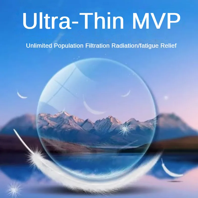 Lenses 1.56 1.61 1.67 1.71 1.74 Aspheric Anti Blue Light Photochromic Lens Gradient Myopia Optical Prescription Lens