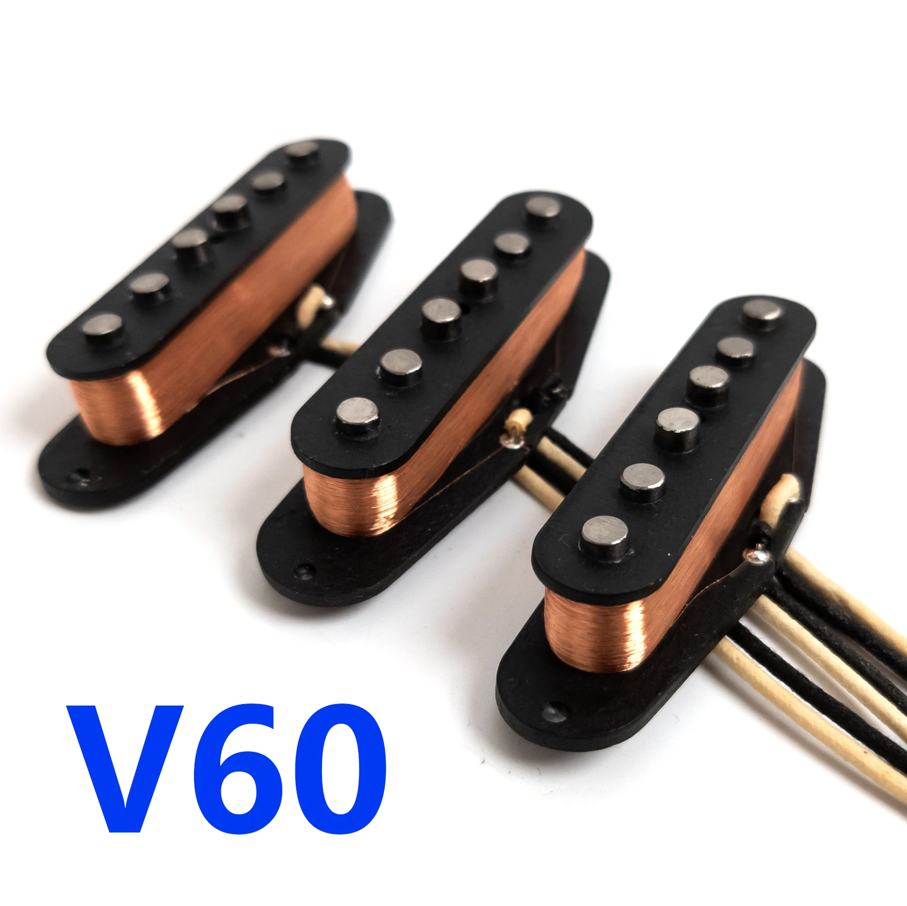 V60ビンテージシングルコイルピックアップセット アルニコ5 SSS