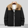13XL Plus Size Polar Fleece Jacket Men Autumn Winter Warm Fleece Jacket Patchwork Coat Male Fashion Casual Outerwear Big Size 2