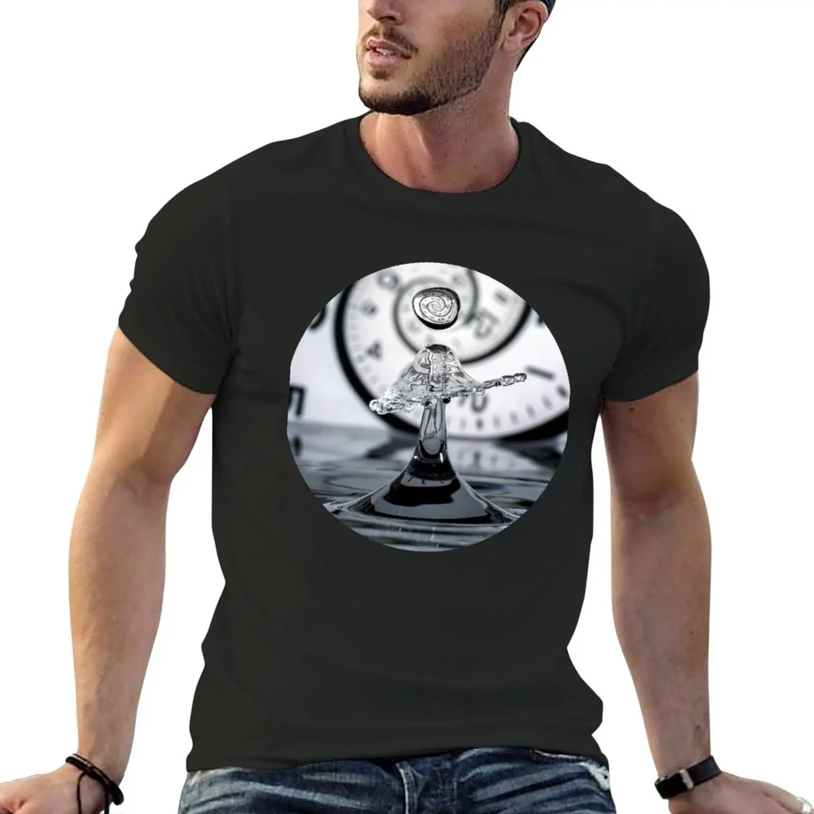 

Time T-Shirt aesthetic clothes sublime T-shirt men