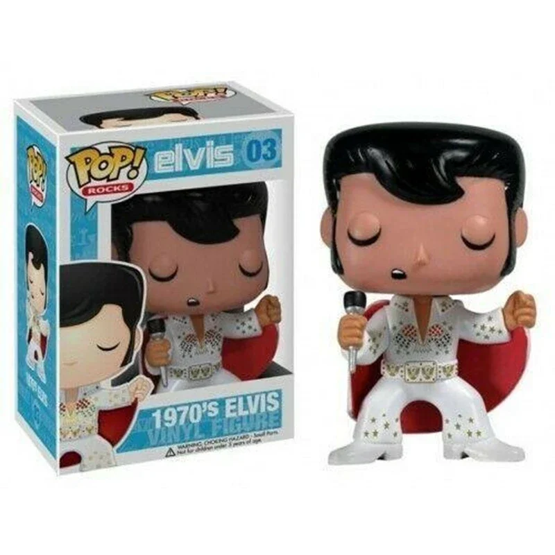 NEW FUNKO Pop Action Model Toy 02# Limited 03# 1950's Elvis