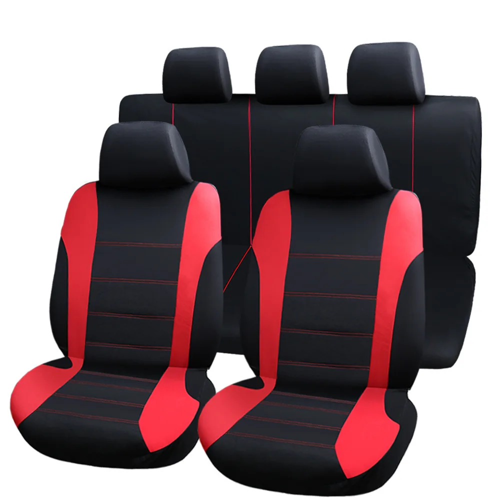 

Waistline Fabric Car Seat Cover for All Seasons Full Seat Covers Interior Accessories for Trucks and SUV