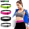 1Pc Unisex Running Belts Waterproof Fanny Pack Running Waist Pouch Phone holder Adjustable Sports Money Belt with Headphone Port 1