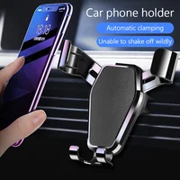 C5 Car Holder For Phone Multi-function Mobile Phone Holder Gravity Bracket Sun Visor Mirror Dashboard GPS Smartphone For iPhone 5