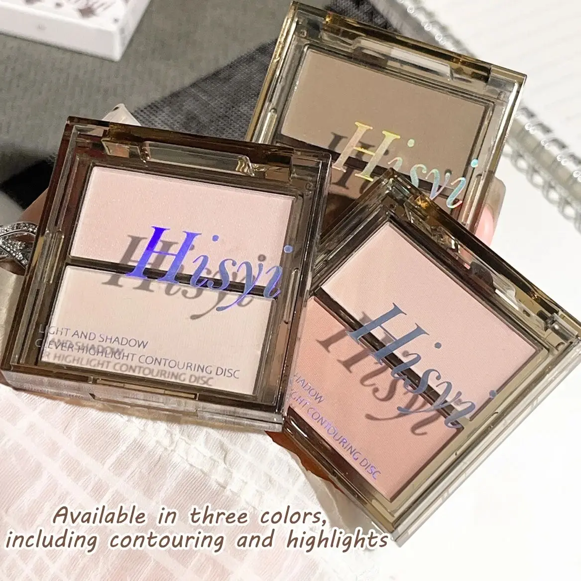 Medium Skin Tone Matte Waterproof Contouring Tray Concealer Contouring Powder Portable Size Less Than 1 Liquid Ounce