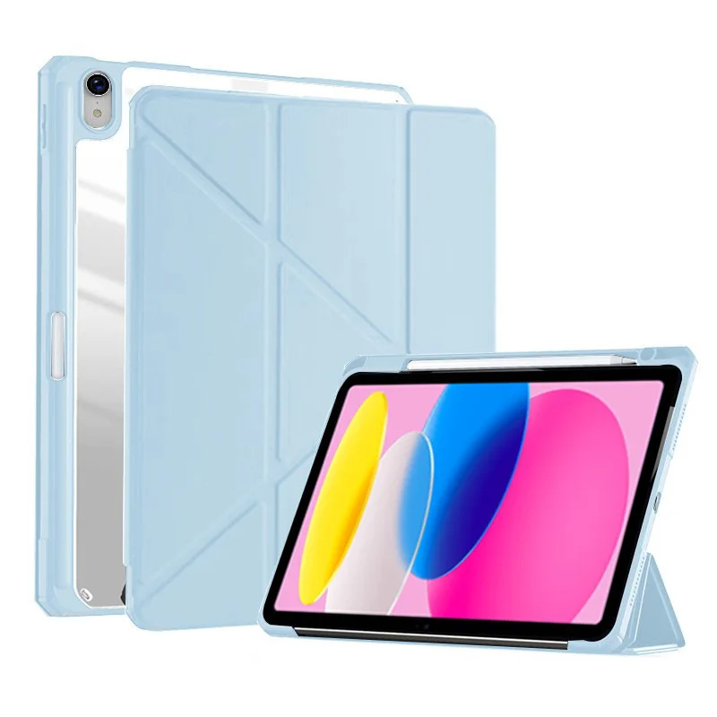 Smart Tablet Case with Pen Holder for Apple iPad 11th Generation