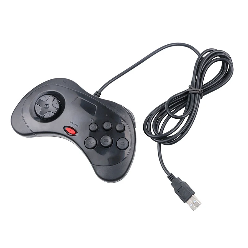 USB  Ʈѷ Gamepad JoyPad Joystick For Sega For Mac