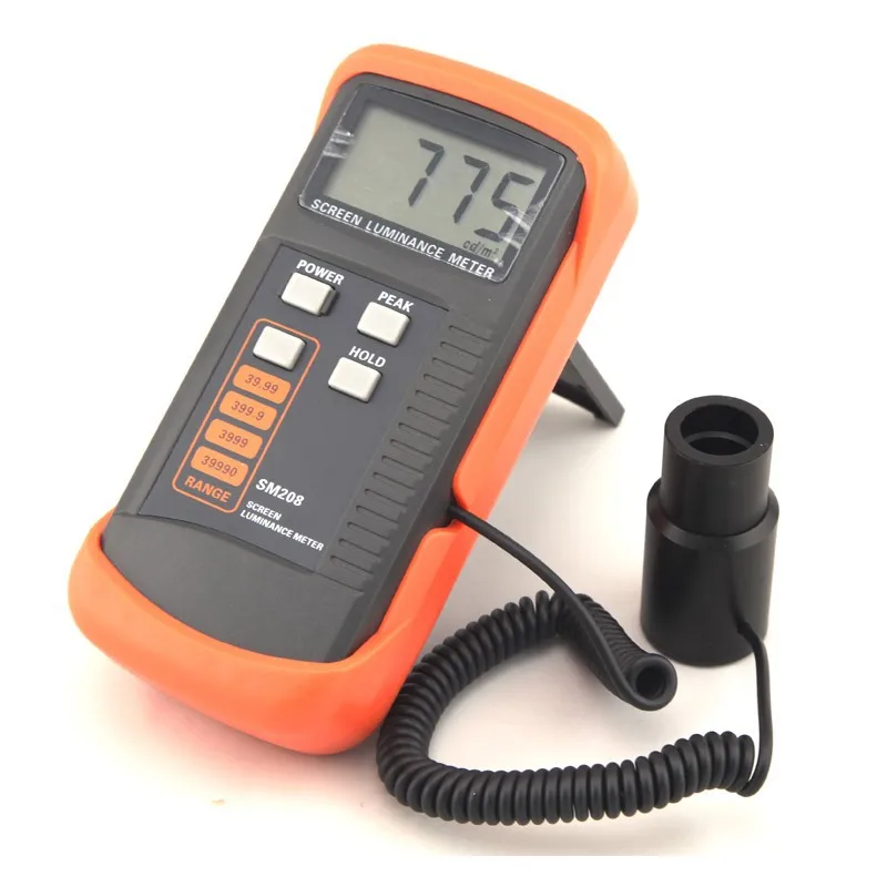 

SM208 Digital Screen Luminance Meter Brightness Meter 0.01-39990cd/m2