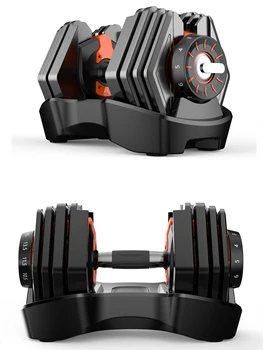 Dropshipping EU Warehouse Stock 2PCS Dumbbells Set Adjustable 20kg 24KG 32KG 40kg Weight 2