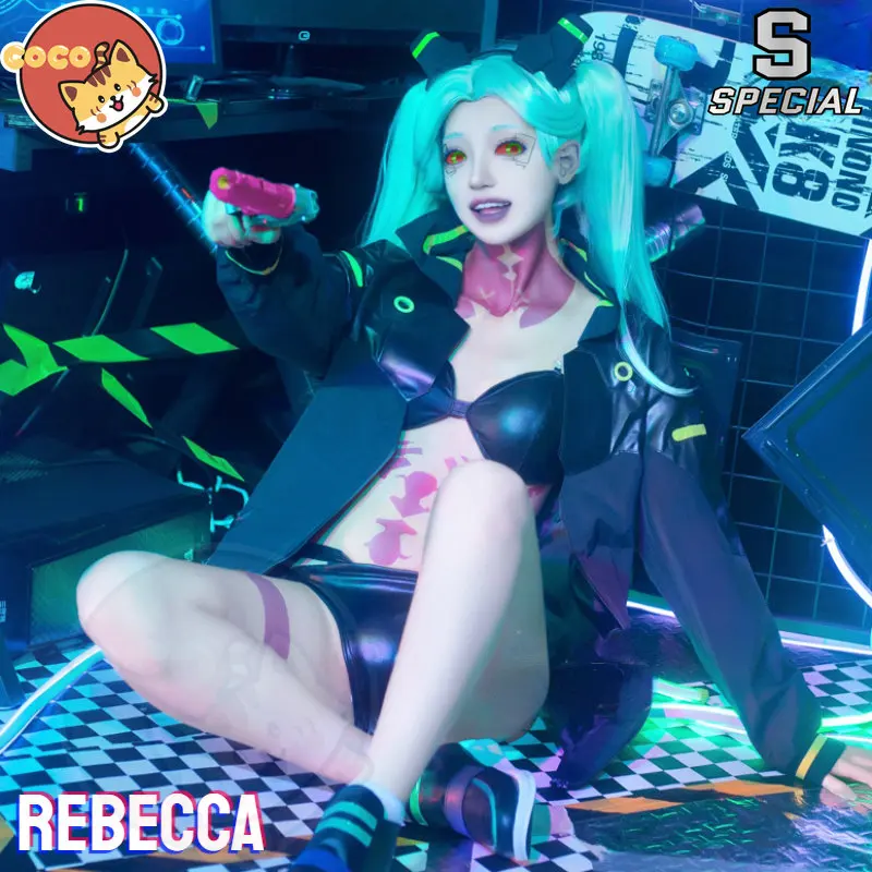 Cyberpunk: Edgerunners Rebecca Cosplay Costume - cosfun