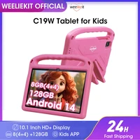 Upgraded Kids Tablet weelikeit 10" Android 14 Tablet for Kids 8GB (4+4) 128GB 6000mAh Dual Cam Great Tablet for Toddlers w/ Case 1