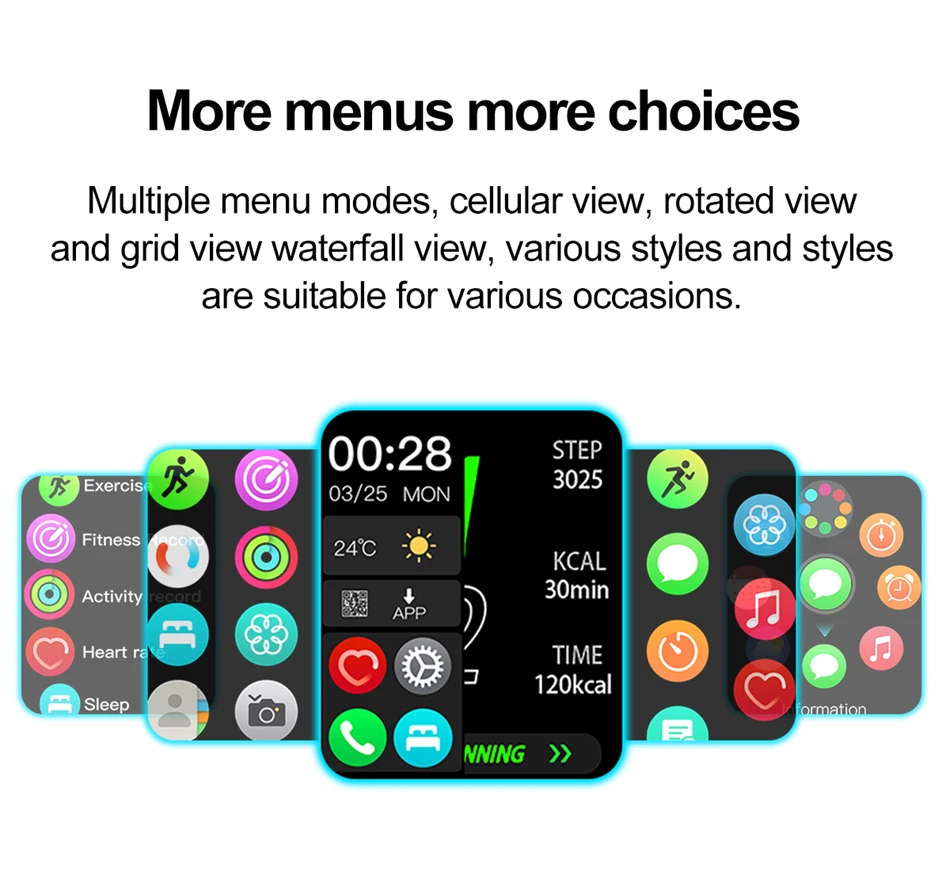 Smart Watch Colors Available