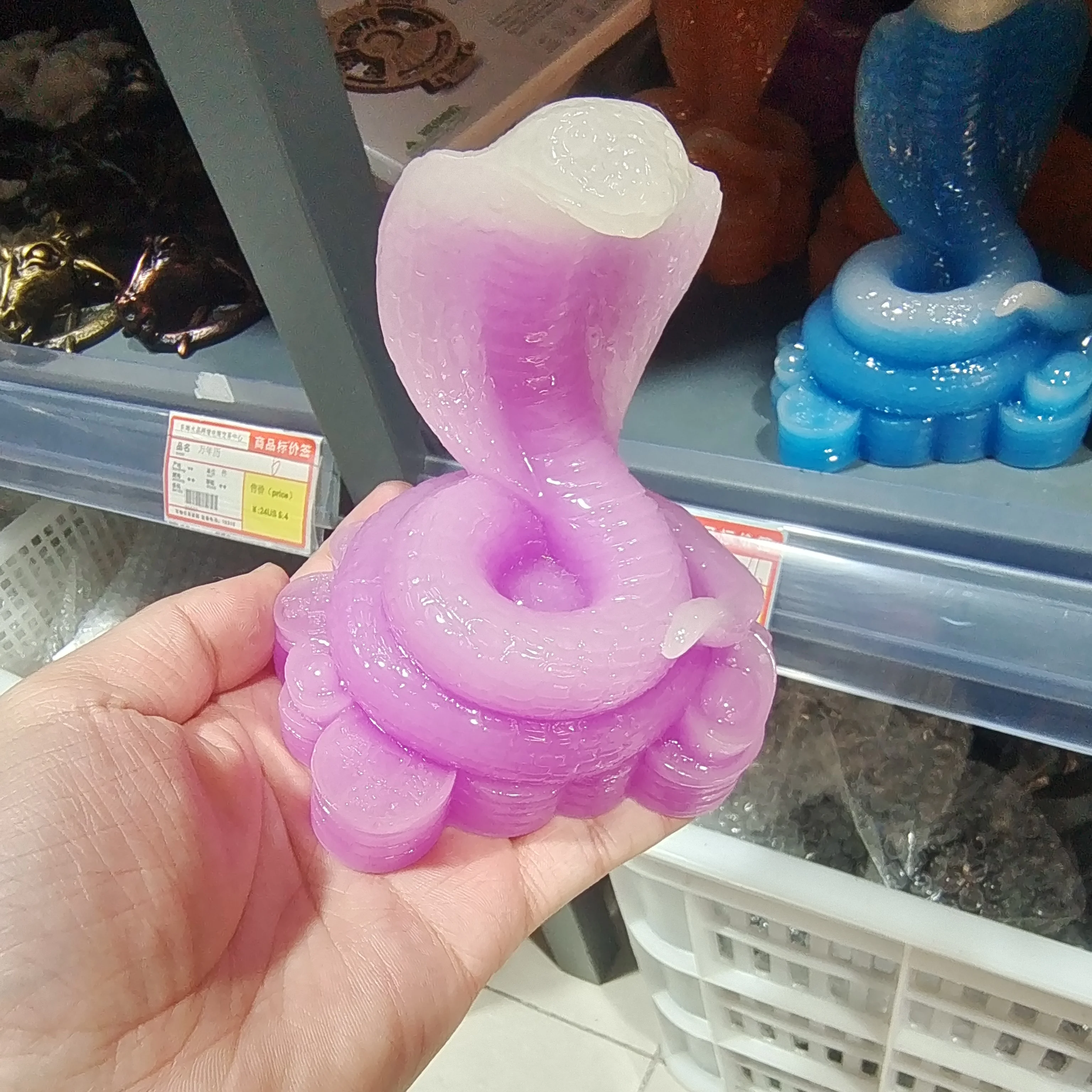 

Статуя кобры питона из смолы, 1 шт.