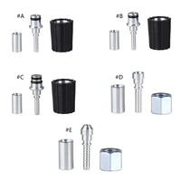 Pressure Washer Quick Fittings, M22 14mm to 3/8 Inch Quick Pressure Washer Hose Adapter, Stainless Steel 1