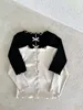 2025 Autumn New Baby Long Sleeve T Shirts Solid Girls Cute Bow Cotton Bottoming Shirts Infant Ribbed Tops Children Clothes 5