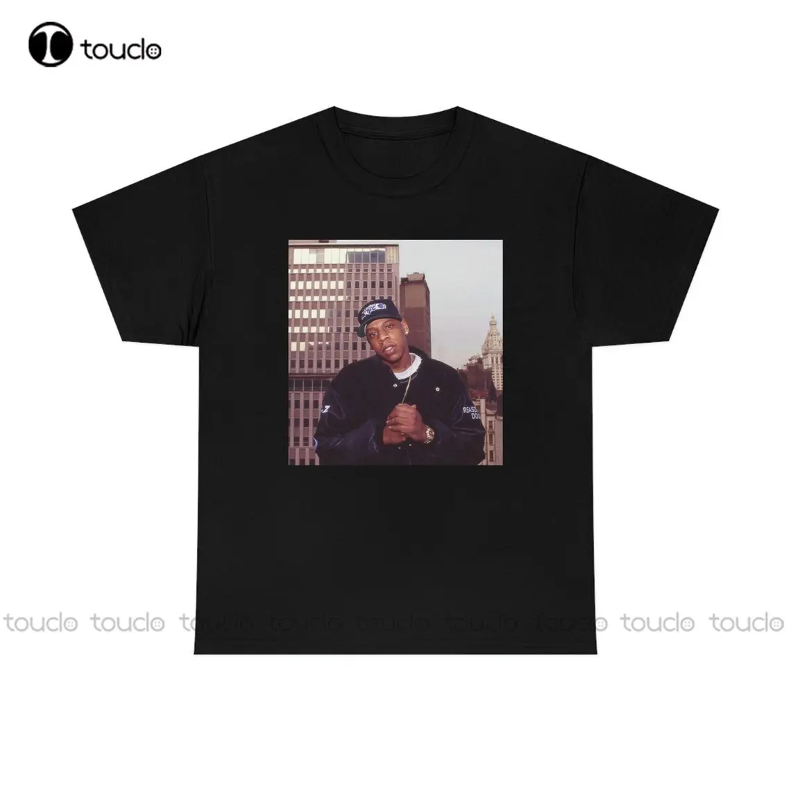 Jay-Z Rapper T-Shirt-90'S Hip Hop Clothing - Rapper Tee - Jay-Z Gift - Unisex Tee Jay-Z Camicie Carine Per Ragazze Regalo Personalizzato